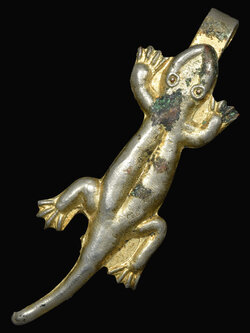 แหนบจิ้งจกกะหลั่ย อาจารย์นา วัดบางปิ้ง สมุทรปราการ (SKU-00754)