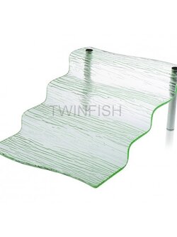 ADPW4-2 ที่วางอาหารพลาสติกแบบขั้นบันได 4 ชั้น