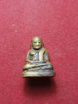 รูปหล่อหลวงพ่อเงิน เก่าไม่ทราบปี วัดบางคลาน จ.พิจิตร (SKU-06481)