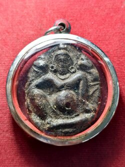 พระกรุขุน ขุนช้าง พิมพ์จัมโบ้ ไม่ทราบที่ (SKU-13486)