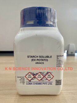 Starch soluble, AR, (EX Potato) 9005-84-9 ,1000 g ,Loba 0612701000