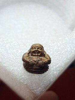 พระสังกัจจายน์ปุ้มปุ้ย(ทองแดง)งานกฐินปี53 ครูบาอริยชาติ วัดแสงแก้วโพธิญาณ จ.เชียงราย (SKU-11985)