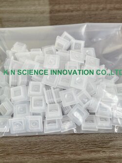 ฝาปิดคิวเวทท์ Cuvette Cap,LDPE, for standard cuvette 10x10 mm ,100 /pk 634-Cap