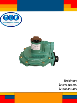 หัวปรับแรงดันต่ำ เดินไลน์ระบบท่อแก๊ส Fisher Low Pressure Regulator(R622-BCF 1/2")