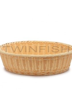 PBB-1 ตะกร้าพลาสติกสานกลม 16 นิ้ว