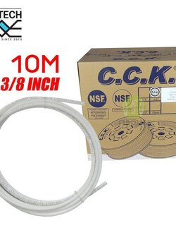 C.C.K. (ไต้หวัน) สายเครื่องกรองน้ำ PE ขนาด(3/8") 3 หุน ความยาว 10 เมตร