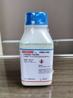 DIASTASE from Malt (a - Amylase) Lab Himedia 100 GM GRM638