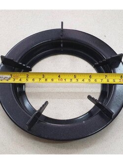 ขาตั้งหม้อ กระทะ เตาแก๊ส ฐานกลม สำหรับเตาแก๊ส ขนาด 8.5 นิ้ว (สีดำ)