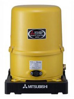 MITSUBISHI ปั๊มน้ำอัตโนมัติ รุ่น WP-205QS - สีเหลือง