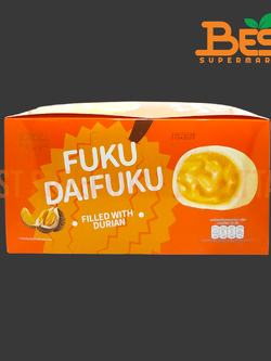 เอ็กซ์เซล ไดฟุกุไส้ทุเรียน 30กรัม. x 12ซอง.Fuku Daifuku Filled with Durian (Excel Brand) 30g. x 12sachets.