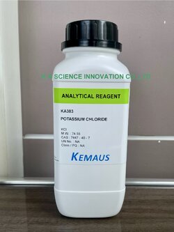 POTASSIUM CHLORIDE AR KemAus 1 KG KA383