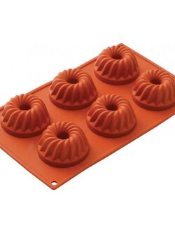 BSCM6 พิมพ์เค้กซิลิโคน อย่างหนาจากอิตาลี