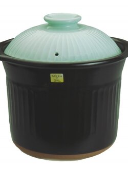 194-2911 Kikka หม้อเคลือบดินเผา (GINPO) ขนาดบรรจุ 8 ลิตร