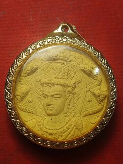 พระจตุคามรามเทพ ด้านหลังพระราหู (รุ่นราชันย์ดำ) (SKU-02567)