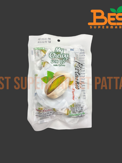 มายชูวี่ ลูกอมเคี้ยวหนึบกลิ่นพิสตาชิโอ 67 กรัม.My Chewy Brand My Chewy Milk Candy Pistachio Flavour 67 g.