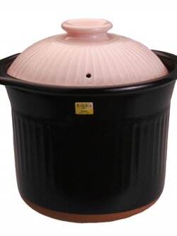 193-2911 Kikka หม้อเคลือบดินเผา (GINPO) ขนาดบรรจุ 8 ลิตร