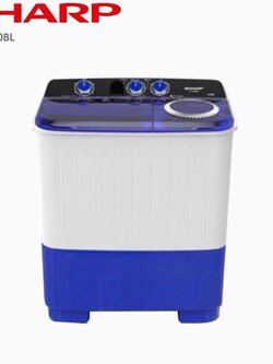 SHARP เครื่องซักผ้า (8KG) รุ่น ES-TW80BL