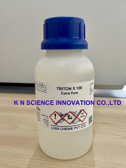 Triton X-100 (Iso-octyl phenoxyl polyethoxyl ethanol) 9002-93-1, 500 ml ,Loba 0639500500
