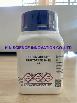 Sodium acetate 3-hydrate, AR 6131-90-4 ,500 g ,Loba 0575800500