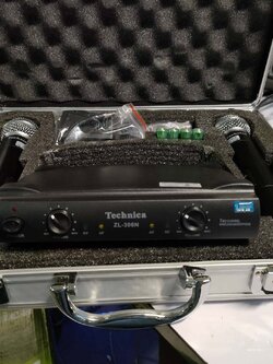 TECHNICA ZL-306N UHF-WIRELESS ถือคู่