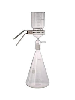 47 mm Filtration assembiy with standard taper 40/38 joint connection(Glass stopper), COMPLETE SET,ยี่ห้อ Favorit P811613