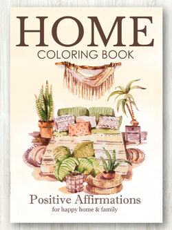 สมุดระบายสี Happy Home & Family (Home Coloring Book)