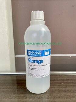 น้ำยาเก็บรักษาหัววัด pH/ORP ,Electrode Storage Solution for pH/ORP (500 mL) HI70300L ยี่ห้อ Hanna Instruments HI70300L