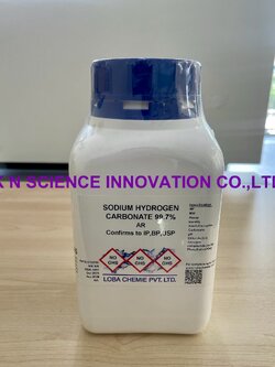 Sodium hydrogen carbonate, AR, Conforming to BP/USP (Sodium bicarbonate) 144-55-8, 1 Kg ,Loba 0589501000