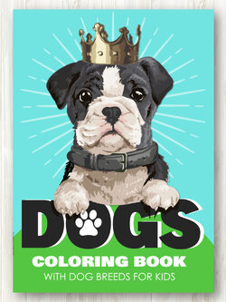สมุดระบายสีหมาน่ารัก Dogs Coloring Book