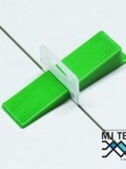 MJ-Tech ชุดตัวปรับระดับกระเบื้อง Tile Leveler Plier SGL 2-1 + SGL 2-2 จำนวน 1 ชุด ( 100 ตัว )