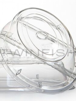 PCO-8 ฝาครอบจานใสแบบวงรี ขนาด 8 นิ้ว