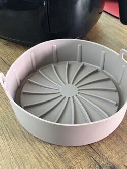 POT-2SB หม้อทอดซิลิโคนสีน้ำตาล ขนาด(เล็ก)