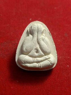 พระปิดตาพิมพ์ใหญ่ หลังยันต์ หลวงปู่หลิวเสาร์ 5 วัดไร่แตงทอง นครปฐม (SKU-00996)