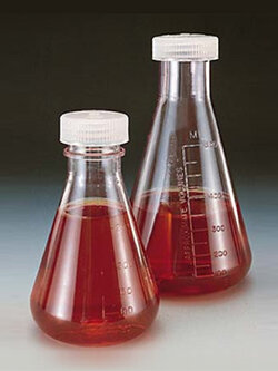 Erlenmeyer Flask with Screw Closure, PMP,ยี่ห้อ Nalgene™ (**เช็คสต๊อกสินค้าก่อนสั่งซื้อ**) 4109