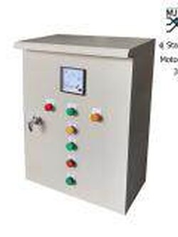 MJ-tech ตู้คอนโทรลมอเตอร์ Star delta ขนาด 30HP 3 Phase แบบมีหลังคา