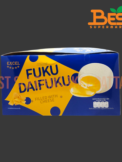 เอ็กซ์เซล ไดฟุกุไส้ชีส 30กรัม. x 12ซอง.Fuku Daifuku Filled with Cheese (Excel Brand) 30g. x 12sachets.