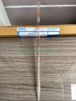 Pipettes, Measuring (Mohr Type), Class A ปีเปตต์ แบบปล่อยถึงขีดสุดท้าย 7059