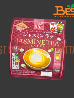 โอเอสเค 3อิน1 จัสมินที ลาเต้ 22 ก. x 12 ชิ้น.OSK 3in1 Jasmine Green Tea Latte 22 g. x 12 units