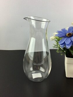 TPC-4 เหยือกน้ำพลาสติกใสเรียบ