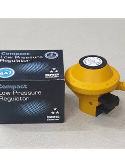 หัวปรับแก๊สหัวกด ถังเวิลด์แก๊ส world gas 13.5 กก. แบบกด หัวถังเชลล์เก่า (Shell) Type 547 LPG Gas Low Pressure Regulator