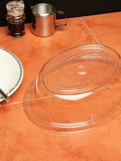 PCO-11 ฝาครอบจานใสแบบวงรี 11 นิ้ว