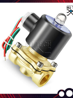 Solenoid Valve โซลินอยด์วาล์ว ขนาด 1, 3/4, 1/2 นิ้ว 12V, 24V, 220V โวล์ต วาล์วน้ำ วาล์วทองเหลือง วาวล์ลม วาล์วไฟฟ้า ส่งทั่วประเทศ
