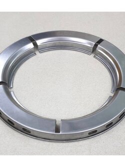 GAZMAX บังลมเตาออโต้ เตาชั้น สำหรับใส่ขาตั้งหม้อ กระทะ เตาแก๊ส ฐานกลม ที่มีขนาด 10 นิ้ว