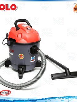 POLO เครื่องดูดฝุ่น น้ำ-แห้ง ความจุถัง PVC ขนาด18 ลิตร รุ่น AURA-18