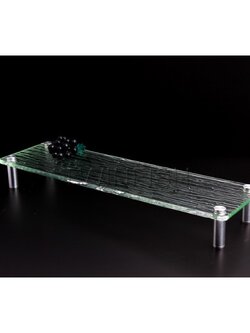 ADPW4-21 ที่วางอาหารพลาสติก พร้อมขาตั้ง