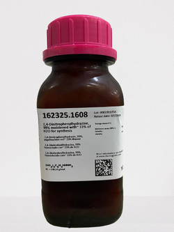 2, 4 DINITROPHENYL HYDRAZINE w/30% H2O Synthesis Panreac 100 GM P162325