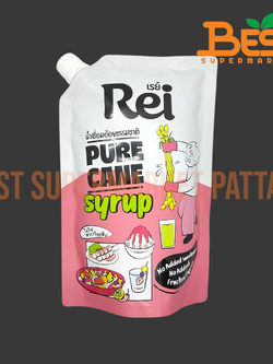 เรย์ น้ำเชื่อมอ้อยธรรมชาติ 450 มล.Rei Pure Cane Syrup 450g.