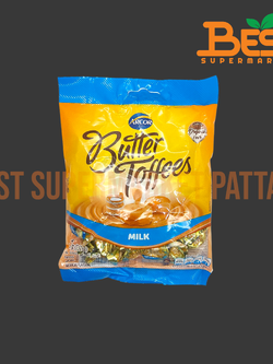 อาร์คอร์ บัตเตอร์ ทอฟฟี่ มิลค์ (ทอฟฟี่นมรสเนย) 100 กรัม.Arcor Butter Toffees Milk 100 g.