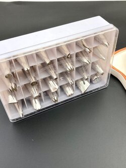 CDS-24 หัวบีบแต่งเค้ก 24 ชิ้น พร้อมกล่อง