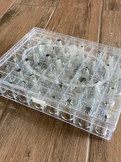 CDS-48 หัวบีบแต่งเค้ก 48 ชิ้น พร้อมกล่อง